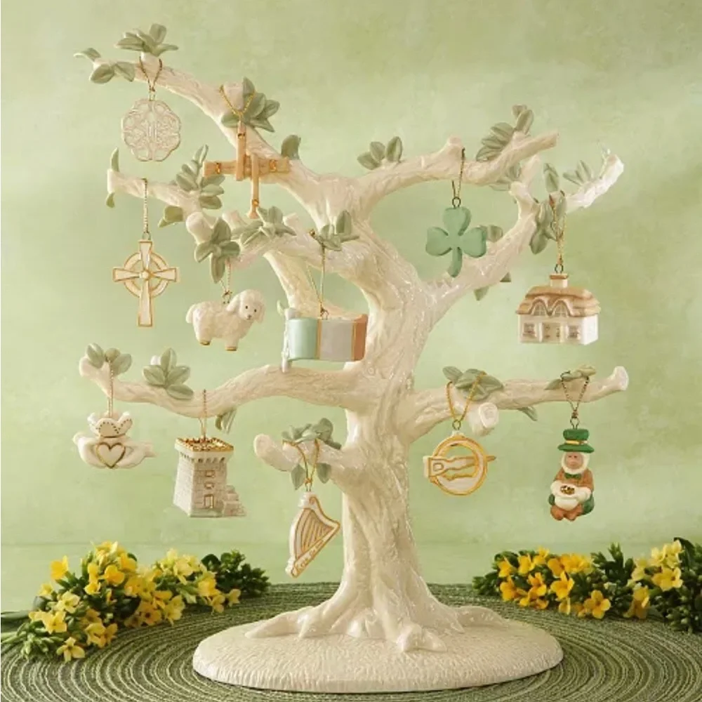 LenoxLuck of the Irish 12-Piece Ornament Set: Hard To Find - Brand New In Box - Picture 3 of 5